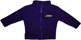 Official James Madison Dukes Polar Fleece Zipper Jacket