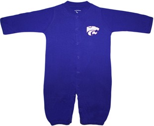 Kansas State Wildcats "Convertible" (2 in 1), as gown & snaps into romper