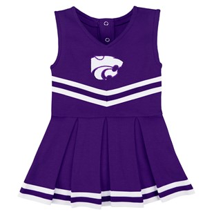 Authentic Kansas State Wildcats Cheerleader Bodysuit Dress
