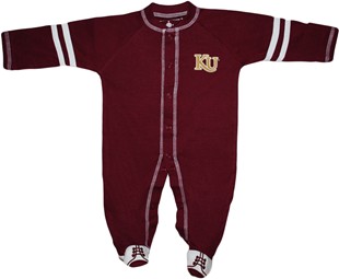 Official Kutztown Golden Bears Sports Shoe Footed Romper
