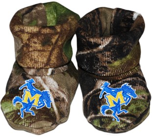 McNeese State Cowboys Realtree Camo Gift BoxBaby Bootie