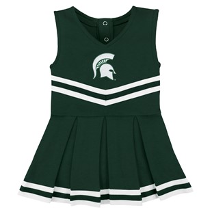 Authentic Michigan State Spartans Cheerleader Bodysuit Dress