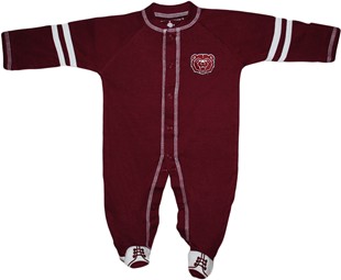 Official Missouri State University Bears Sports Shoe Footed Romper