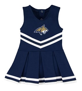 Authentic Montana State Bobcats Cheerleader Bodysuit Dress