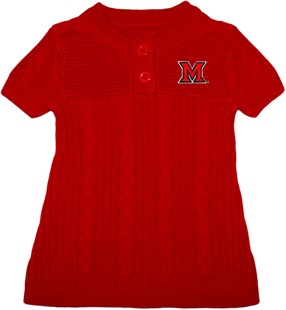 Miami University RedHawks Sweater Dress