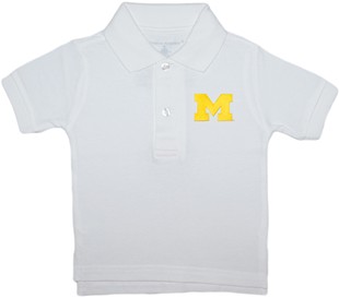 Official Michigan Wolverines Block M Infant Toddler Polo Shirt