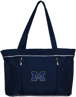 Michigan Wolverines Outlined Block "M" Baby Diaper Bag