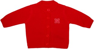 Nebraska Cornhuskers Block N Cardigan Sweater
