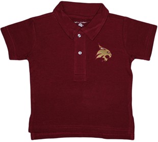 Official Texas State Bobcats Infant Toddler Polo Shirt