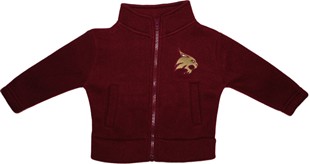 Official Texas State Bobcats Polar Fleece Zipper Jacket