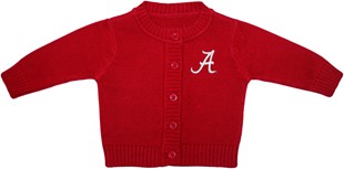 Alabama Crimson Tide Script "A" Cardigan Sweater
