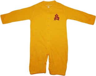 Arizona State Interlocking AS "Convertible" (2 in 1), as gown & snaps into romper