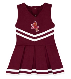 Authentic Arizona State Sun Devils Sparky Cheerleader Bodysuit Dress