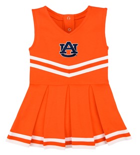 Authentic Auburn Tigers "AU" Cheerleader Bodysuit Dress