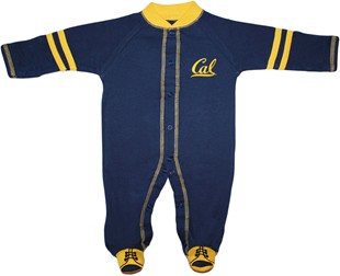 Official Cal Bears Sports Shoe Footed Romper