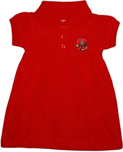 Cornell Big Red Polo Dress w/Bloomer