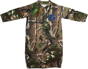 Georgetown Hoyas Realtree Camo Convertible (2 in 1), as gown & snaps into romper