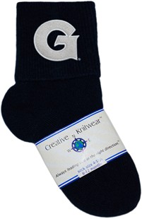 Georgetown Hoyas Anklet Socks