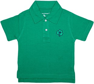 Official Notre Dame ND Shamrock Infant Toddler Polo Shirt