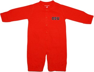 Oregon State Beavers Block OSU "Convertible" (2 in 1), as gown & snaps into romper