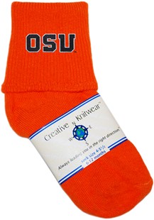 Oregon State Beavers Block OSU Anklet Socks