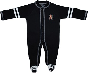 Official Oregon State Beavers Jr. Benny Sports Shoe Footed Romper