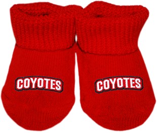 South Dakota Coyotes Gift Box Baby Bootie