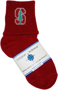 Stanford Cardinal Anklet Socks