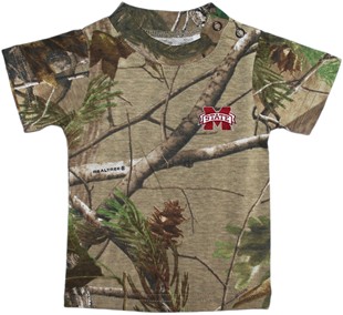 Mississippi State Bulldogs Realtree Camo Short Sleeve T-Shirt