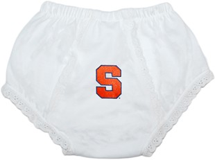 Syracuse Orange Baby Eyelet Panty