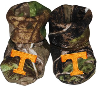 Tennessee Volunteers Realtree Camo Gift BoxBaby Bootie
