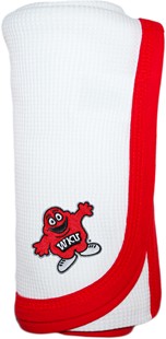 Western Kentucky Big Red Thermal Baby Blanket