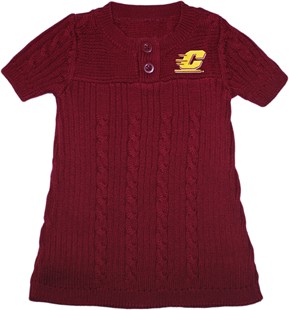 Central Michigan Chippewas Sweater Dress