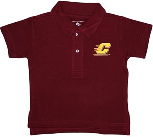 Official Central Michigan Chippewas Infant Toddler Polo Shirt