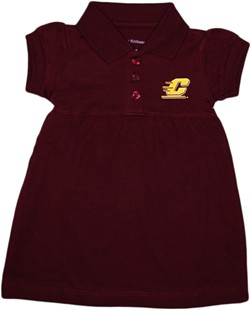 Central Michigan Chippewas Polo Dress w/Bloomer