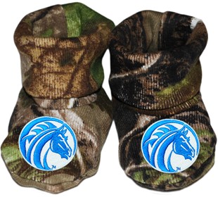 Fayetteville State Broncos Realtree Camo Gift BoxBaby Bootie