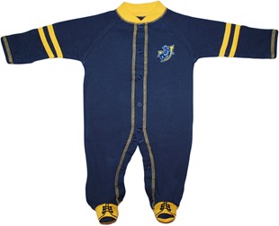Official Southern Arkansas Muleriders Sports Shoe Footed Romper