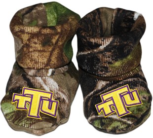 Tennessee Tech Golden Eagles Realtree Camo Gift BoxBaby Bootie