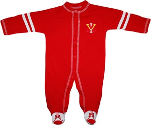 Official Virginia Military Institute Keydets Sports Shoe Footed Romper