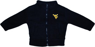 Official West Virginia Mountaineers Polar Fleece Zipper Jacket