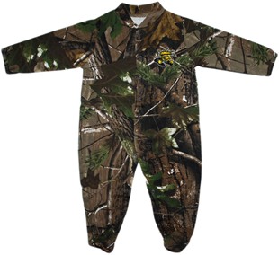 Wichita State Shockers Realtree Camo Footed Romper