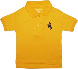 Official Wyoming Cowboys Infant Toddler Polo Shirt
