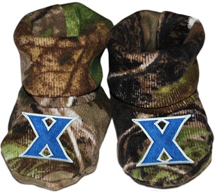 Xavier Musketeers Realtree Camo Gift BoxBaby Bootie