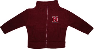 Official Harvard Crimson Polar Fleece Zipper Jacket