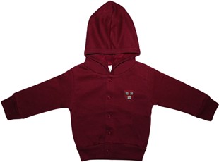 Harvard Crimson Veritas Shield Snap Hooded Jacket