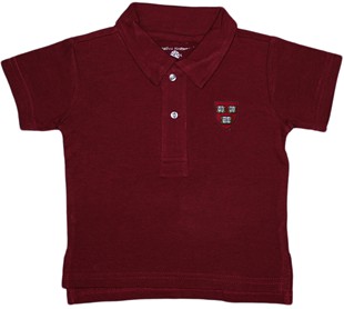 Official Harvard Crimson Veritas Shield Infant Toddler Polo Shirt
