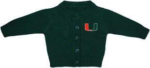 Miami Hurricanes Cardigan Sweater