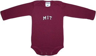MIT Engineers Arched M.I.T. Long Sleeve Bodysuit
