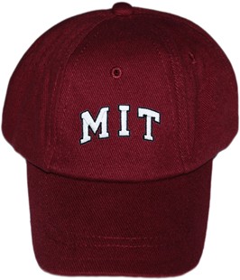 Authentic MIT Engineers Arched M.I.T. Baseball Cap