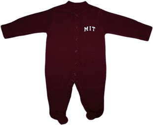 MIT Engineers Arched M.I.T. Footed Romper